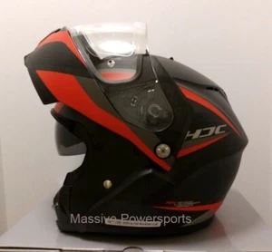 HJC C91 Taly Motorcycle Helmet Red 5X 5XL XXXXXL XXXXX Modular Sunscreen C-91 - Picture 1 of 8