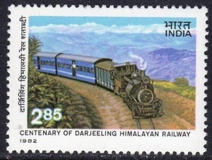 India 1982 Darjeeling Himalayan Ferroviario Trasporto Treno Francobollo MNH - Foto 1 di 2