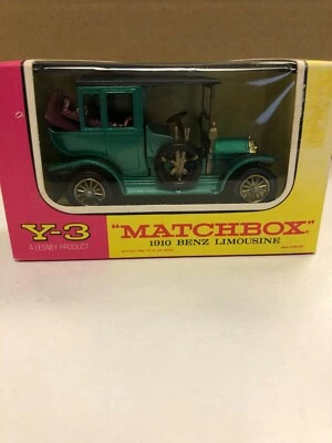 Lesney Matchbox Models Of Yesteryear 1910 Benz Limousine Y-3 Box 1:54 Scale Box - Image 1 of 4