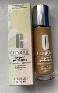 Clinique Beyond Perfecting Foundation + Concealer 1oz Honey Wheat No. 10 / WN 54 - Picture 1 of 9