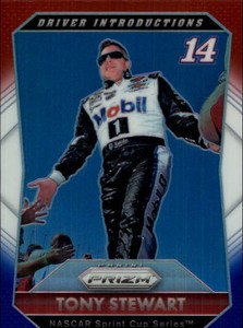 2016 Panini Prizm Prizms Red White and Blue #75 Tony Stewart
