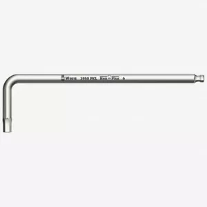 Wera 022715 3/16" x 154mm Stainless Steel Ball End Hex L-key - Picture 1 of 1