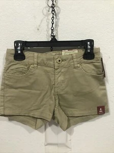 Arizona Girls Size 8 Reg Shortie Shorts Brown (TW-3515) - Picture 1 of 6