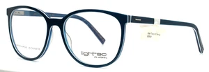 MOREL LIGHTEC 8108L BB011 Blue Womens Round Full Rim Eyeglasses 52-16-135 B:42 - Picture 1 of 15