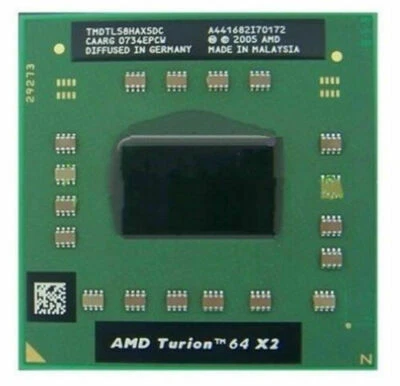 AMD Turion 64 X2 TL50 TL52 TL56 TL58 Socket S1 Mobile CPU Processor - Image 1 of 4