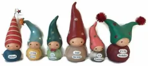 Konvolut 6 Bea's Wees Birthday Silly Daddy Figur Natalie Kibbe Enesco - Bild 1 von 3