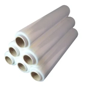 6 x ROLLS OF CLEAR PALLET STRETCH WRAP PARCEL PACKAGING FILM 500MM x 25MU - Picture 1 of 7