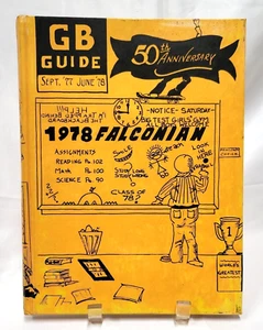 1978 General Braddock Area High School Annuario GBA Falconians 77 settembre - 78 giugno - Foto 1 di 19