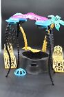Monster High 13 Wishes Desert Frights Oasis Doll Play Set Hot Tub Chair Lot
