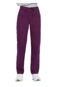 Scrubstar Pantaloni Scrub Donna Core Essentials Colore Vino Coulisse Scrub Taglia 3XL - Foto 1 di 11