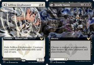 [4x] Selfless Glyphweaver // Deadly Vanity - Extended Art Near Mint, English Str - Picture 1 of 1
