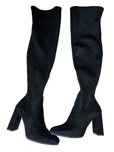 Aldo Flex Women's Over The Knee Boots Black, Size 7.5 - Picture 1 of 11