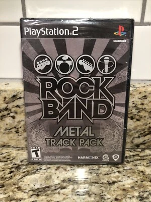 Rock Band: Metal Track Pack Sony PlayStation 2 PS2 New Factory Sealed - Image 1 of 4