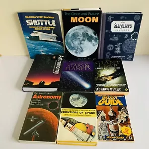 Astronomy/Star gazing Book Bundle x 9 Mixed Lot Outer Space Travel Etc - Picture 1 of 6