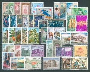 ESPAÑA - AÑO 1972 COMPLETO - NUEVOS SIN FIJASELLOS - MNH - Imagen 1 de 1