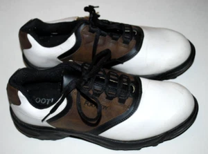 FOOT JOY GreenJoys GOLF SHOES 45516 SIZE 8W - Great Condition - Picture 1 of 8