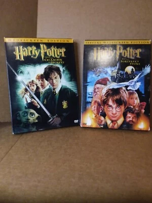 Harry Potter Sorcerer's Stone 2002 & And The Order Of The Phoenix 2007 2 DVD's - Image 1 of 4