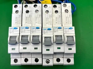 Hager 30mA RCBO C10 10A ADC110 C16 16A ADC116 C20 20A ADC120 - Imagen 1 de 10