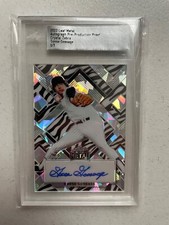 2022 Leaf Metal Zebra Goose Gossage Pre-Production Proof Auto 1/1 Yankees HOF