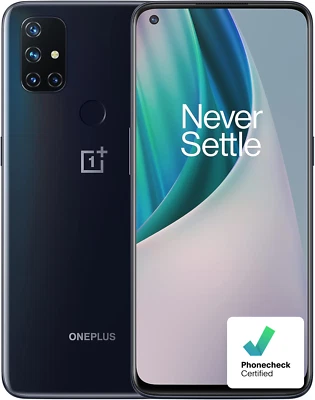 OnePlus Nord N10 5G | 128GB BLACK | LOCKED AT&T/METRO PCS/T-MOBILE & OTHERI MINT - Image 1 of 4