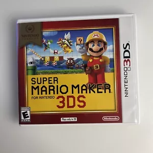 Super Mario Maker (Nintendo 3DS, 2016) - No Manual - Picture 1 of 2