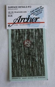 Detalles de superficie Archer (escalas 1/32, 1/35, 1/24) #12 textura de grano de madera AR88012 - Imagen 1 de 1
