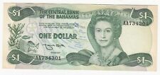 1974 Bahamas $1 Dollar Banknote - VF