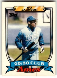 1989 Topps Ames 20/20 Club - Bo Jackson #17 NM - Bild 1 von 2