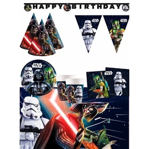 Star Wars galaxy birthday party decorations & Star Wars party table decorations - Picture 1 of 38