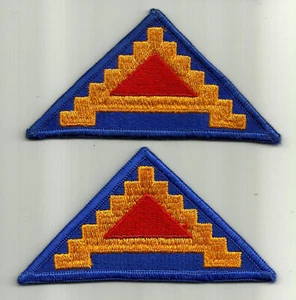 US 7th Army SSI Patch Pair - Picture 1 of 2