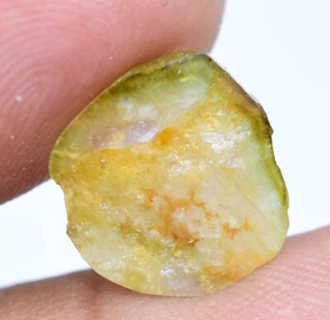 Unbehandelt Natürlich Wassermelone Turmalin Scheibe 3.15 Karat Zertifiziert Oben - Bild 1 von 7