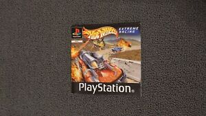 Hot Wheels Extreme Racing - Playstation 1 - Manuel seulement