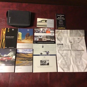 2010 MERCEDES GLK OWNERS MANUAL BOOKS MAINT REF GUIDE CASE ALL MODELS - Picture 1 of 8