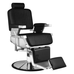 Friseurstuhl Friseursessel Barberstuhl Hair System Royal X Schwarz - Bild 1 von 6