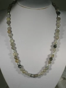 20" Quartz Bead Necklace - Picture 1 of 2