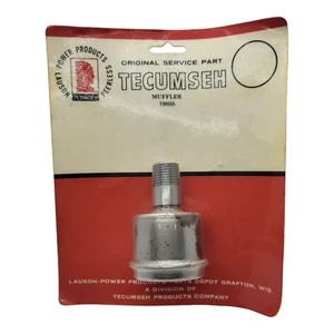 Tecumseh 730555 Muffler 33652 LAV TVS ECV H25 H35 HS 1/2 Pipe Thread Genuine OEM - Picture 1 of 7