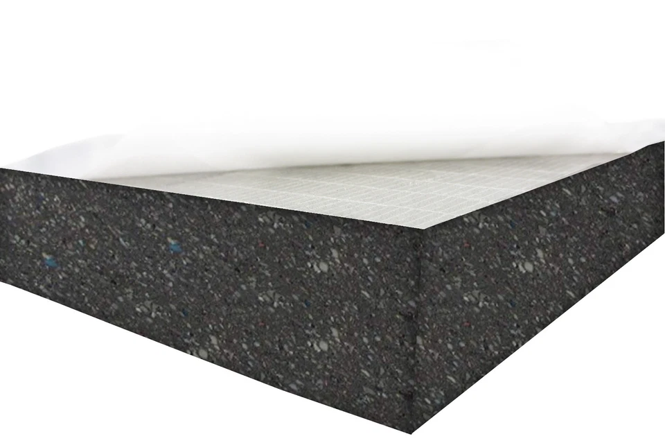 Dibapur Verbundschaumstoff SELBSTKLEBEND - (Ca.50x50x2 cm) - RG140 - Akustik S