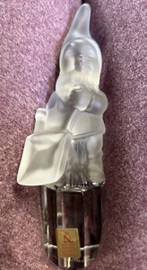 Nachtmann Bleikristall 24% Bleikristall mattiert Wichtel Zwerg Figur  - Bild 1 von 5