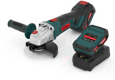 Güde 58818 WS 20-201-401-35 Akku-Winkelschleifer Zusatzhandgriff 2x Akku (2+4Ah)