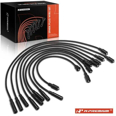 Juego de cables de bujía A-Premium 9 piezas para Dodge Dakota B150 B250 B350 D100 Chrysler Foto 1 de 4