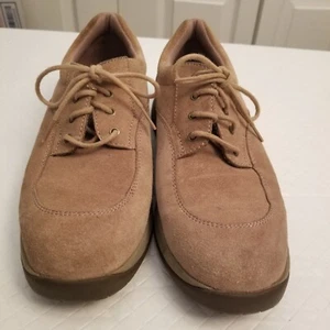 Rockport Beige Gamuza Mujer Talla 9.5 Con Cordones WW8102M - Imagen 1 de 7