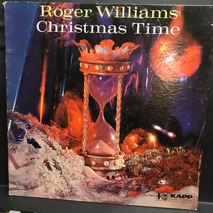 ROGER WILLIAMS Holiday Christmas Time Vinyl Lp Record Gatefold with Lyrics 1959 - Picture 1 of 8