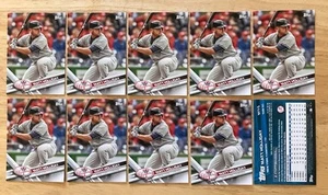 10x Lot Matt Holliday 2017 Topps New York Yankees #NYY-3 - Imagen 1 de 7