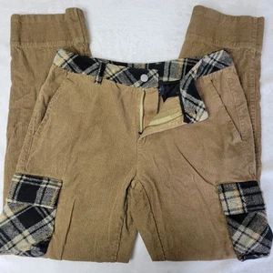 Pantalón cargo de pana WESC We Are The Superlative Conspiracy 29x32 color tostado a cuadros - Imagen 1 de 15