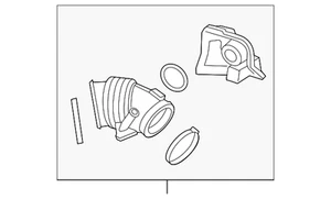 Genuine GM Air Cleaner Outlet Duct 13250251 - Picture 1 of 2