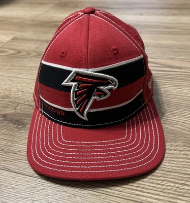 Gorra de fútbol americano Reebok para hombre roja NFL Atlanta Falcon’s elástica XL-XXL (A00) Foto 1 de 4
