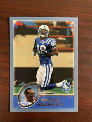 2003 Topps #290 Marvin Harrison - Image 1 of 2