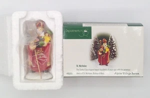 Dept. 56 Alpine Village Series Saint Nicholas #56203 - Picture 1 of 8