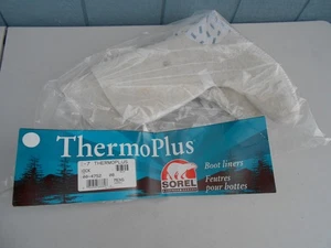 Sorel ThermoPlus Herren Stiefel Einlagen Socken Größe 8 - Hergestellt in Kanada Neu im Paket - Bild 1 von 5
