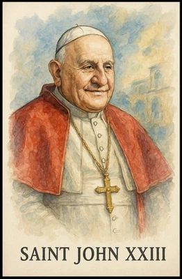 Póster retrato de San Juan XXIII Foto 1 de 4